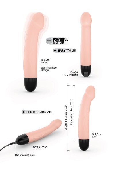 Vibro rechargeable Real Vibration M 2.0 - Dorcel