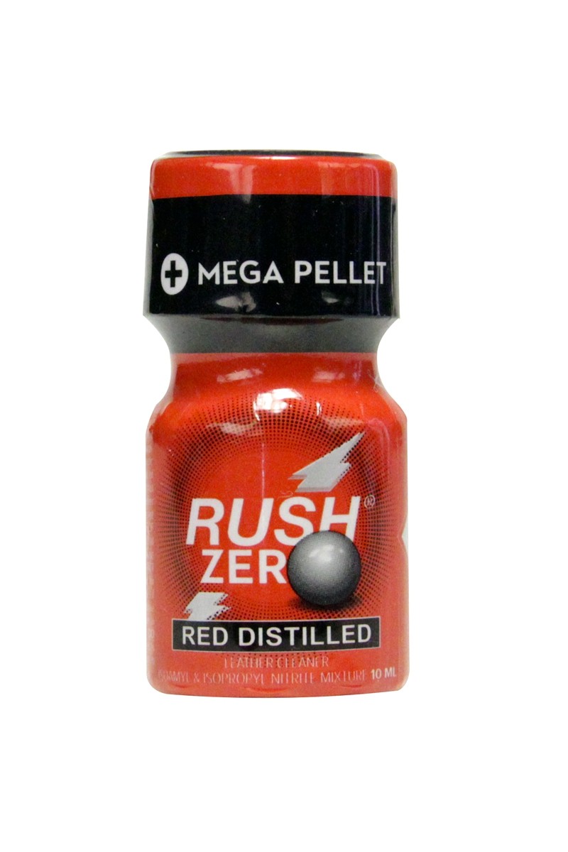 Poppers Rush Zero Red Distilled 10 ml