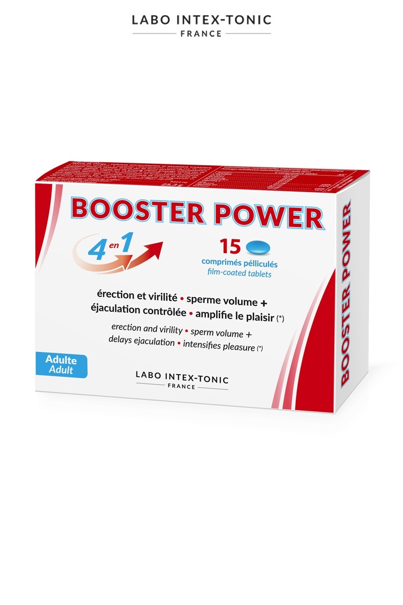 Aphrodisiaque masculin Booster Power (15 comprimés)