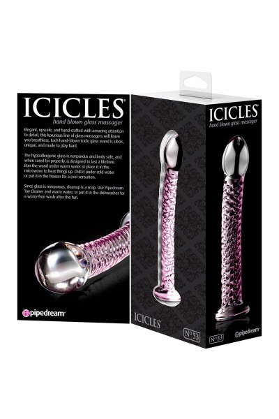 Gode verre Icicles n° 53