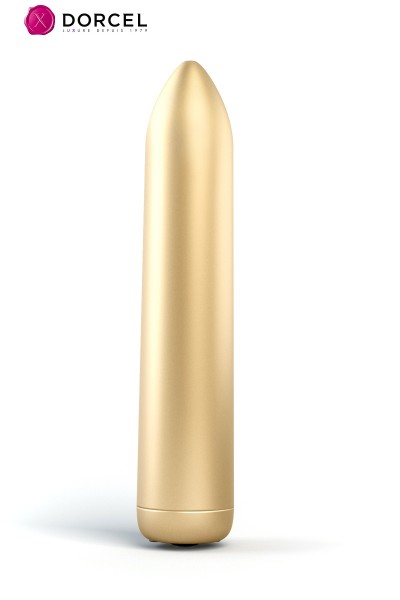 Mini vibro Rocket Bullet doré - Dorcel