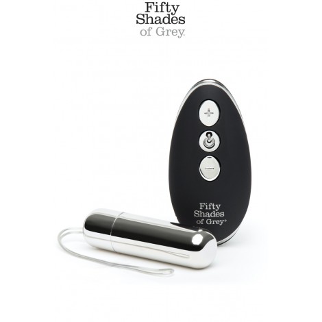 Mini vibro télécommandé - Fifty shades of grey