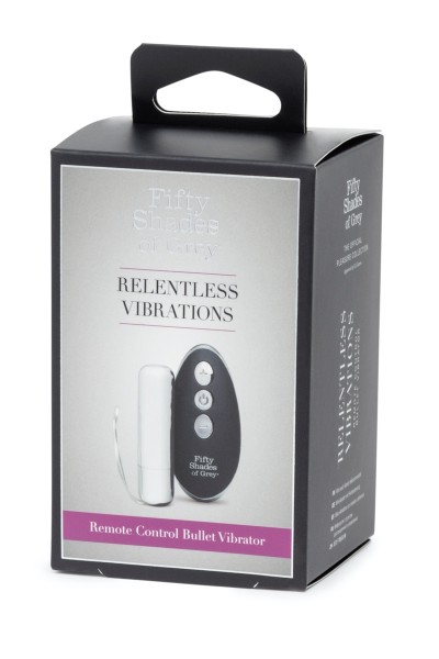 Mini vibro télécommandé - Fifty shades of grey