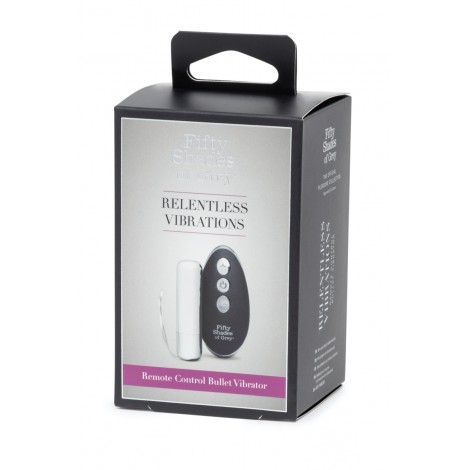 Mini vibro télécommandé - Fifty shades of grey