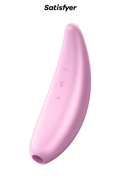 Stimulateur connecté Curvy 3+ rose - Satisfyer