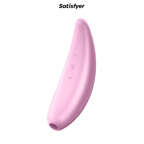 Stimulateur connecté Curvy 3+ rose - Satisfyer