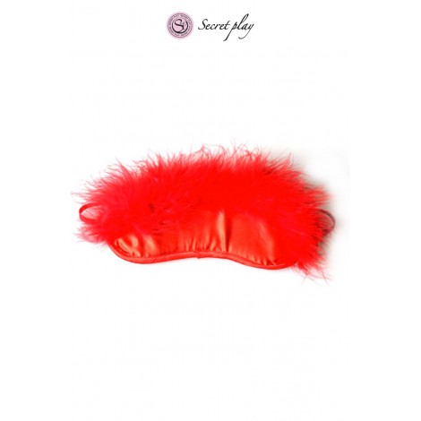 Bandeau rouge marabou - Secret Play