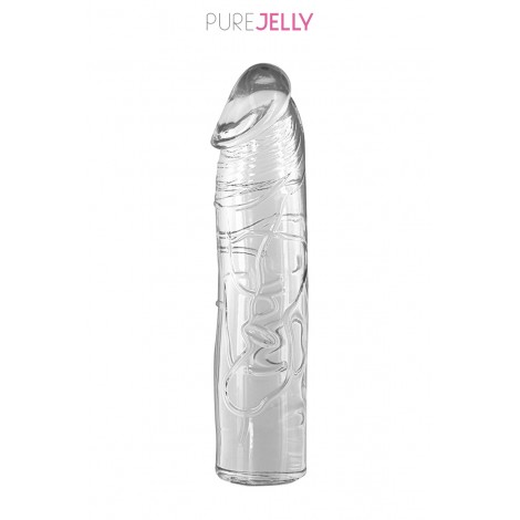 Godemichet droit cristal 17,2 cm - Pure Jelly