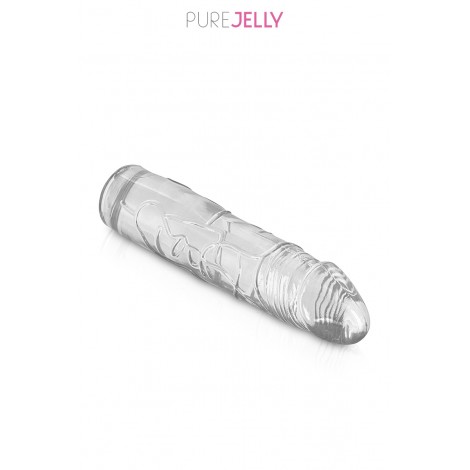 Godemichet droit cristal 17,2 cm - Pure Jelly