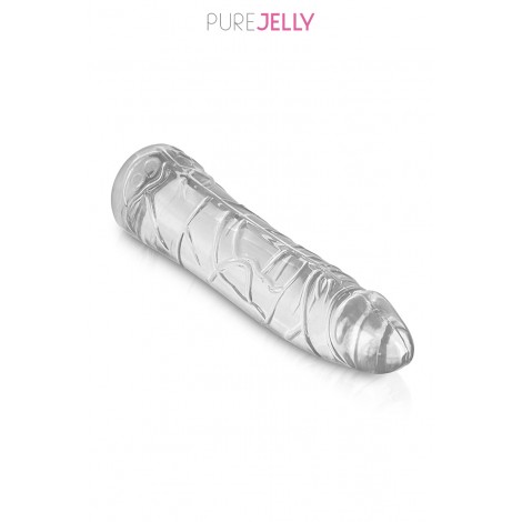 Gode courbe cristal 18,5 cm - Pure Jelly