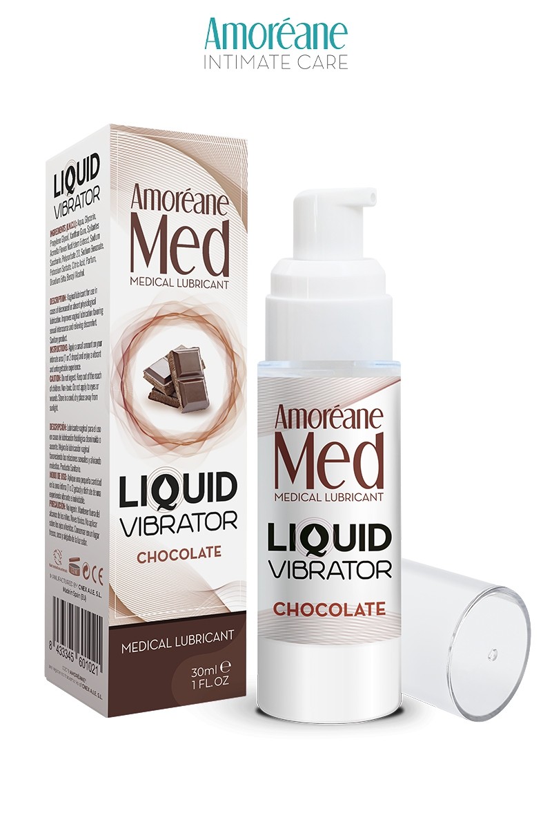 Lubrifiant Liquid Vibrator Chocolat 30ml - Amoreane Med