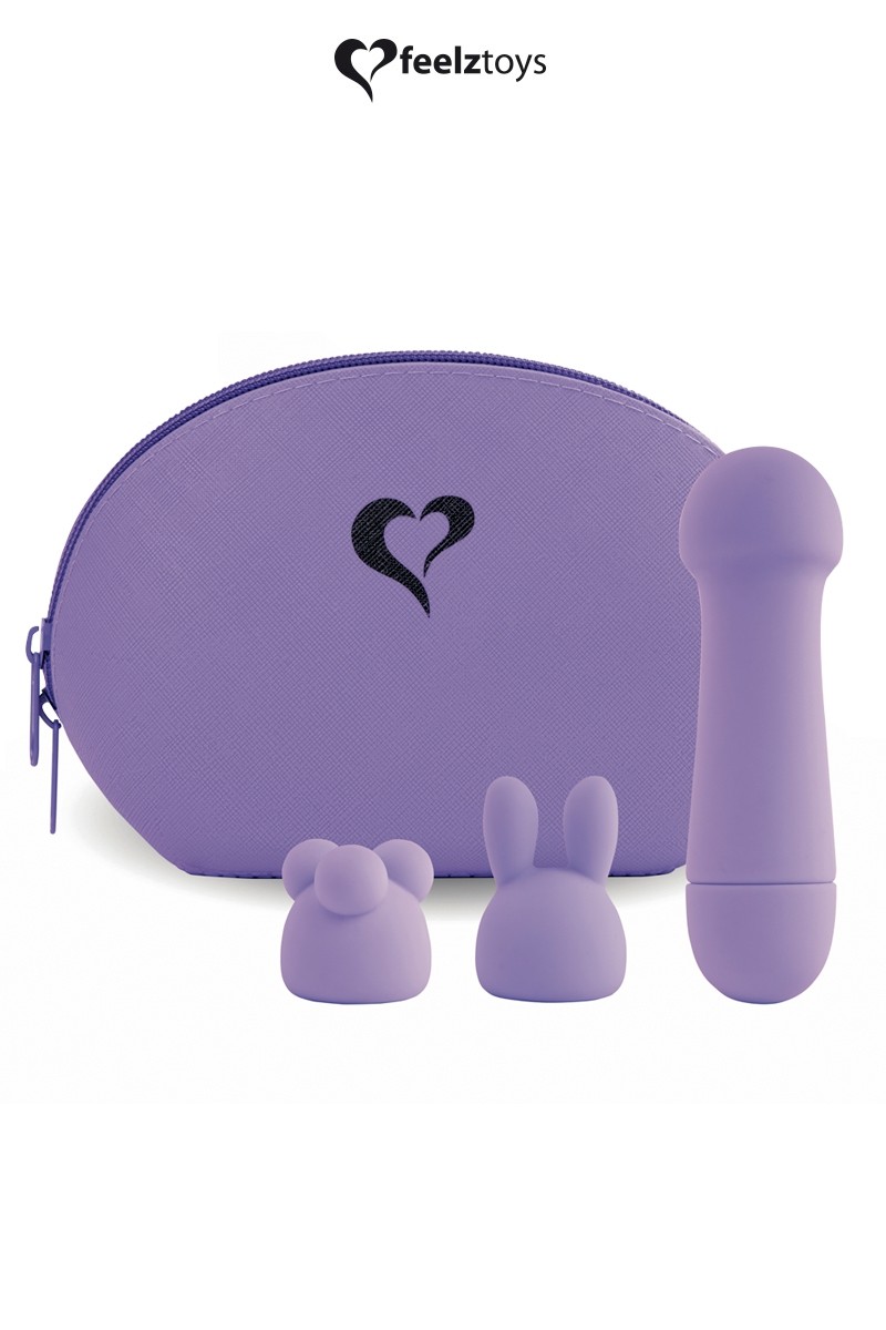 Mini vibromasseur Mister Bunny violet - Feelztoys