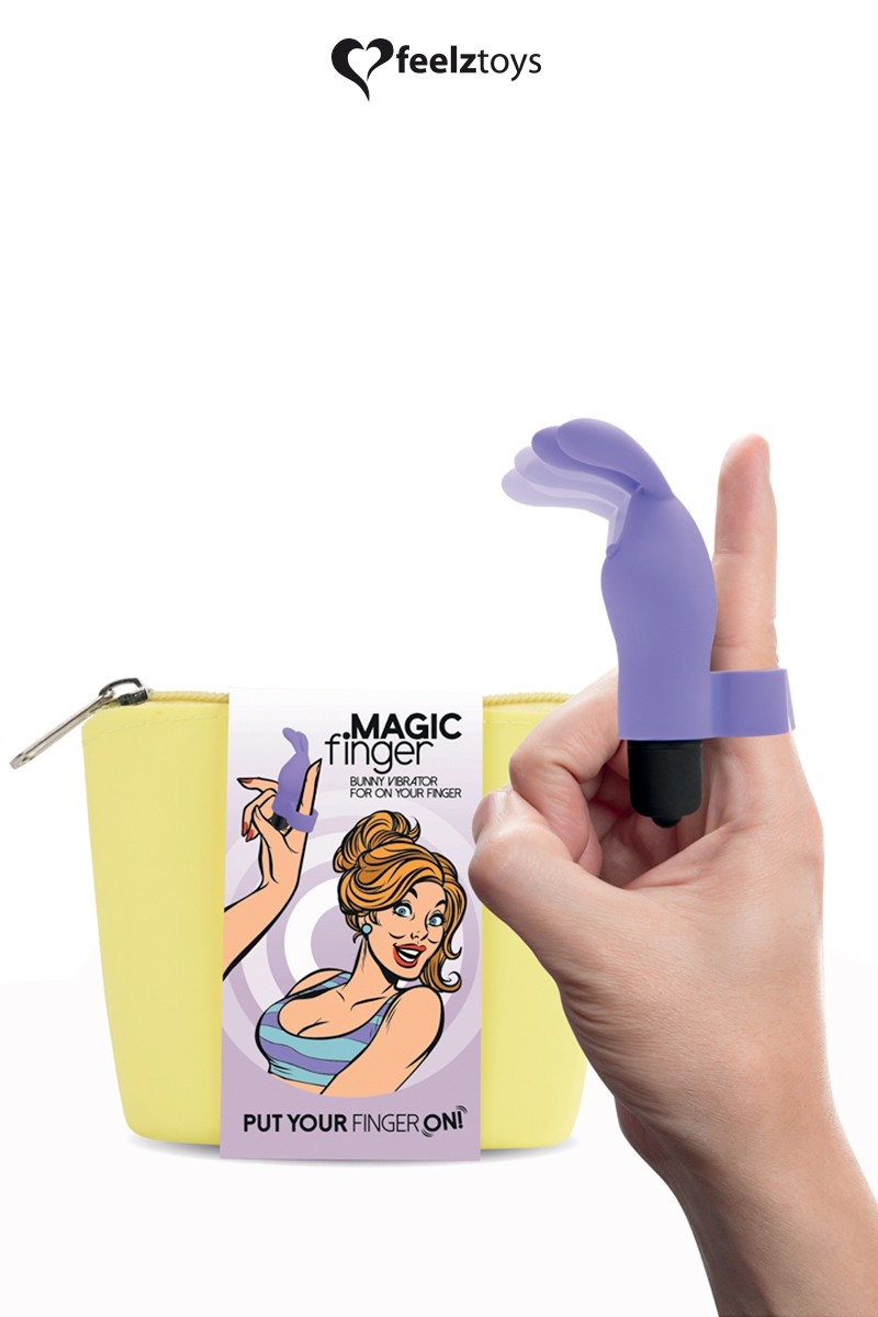 Doigt vibrant Magic Finger violet - FeelzToys