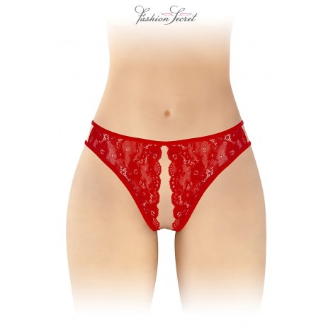 String rouge ouvert Victoria - Fashion Secret