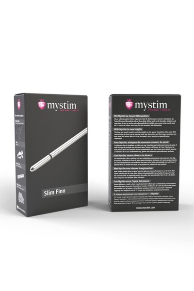 Sonde urétrale électro-stimulation Slim Finn - Mystim