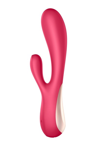 Vibro Rabbit connecté Mono Flex Rouge - Satisfyer