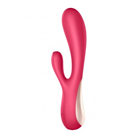 Vibro Rabbit connecté Mono Flex Rouge - Satisfyer