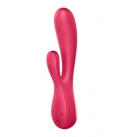 Vibro Rabbit connecté Mono Flex Rouge - Satisfyer