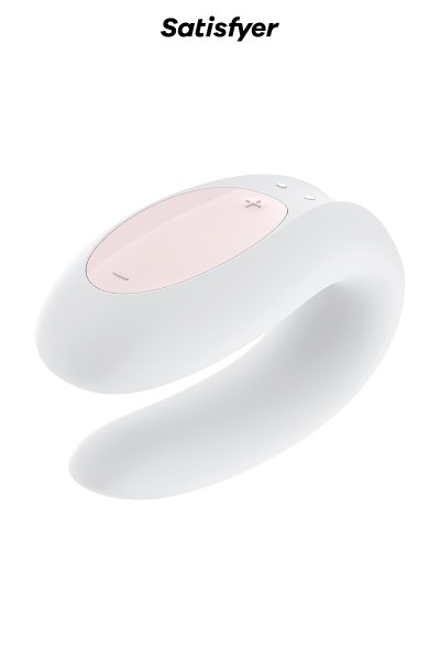 Stimulateur Double Joy blanc - Satisfyer