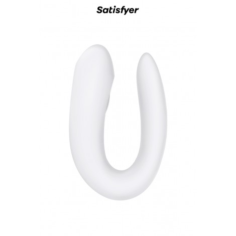 Stimulateur Double Joy blanc - Satisfyer