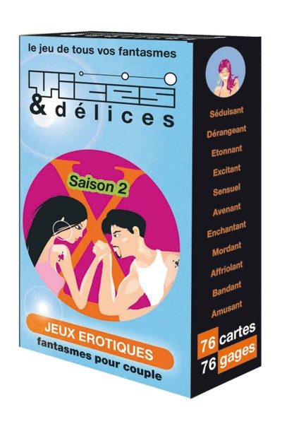 Jeu coquin Vices et délices - saison 2