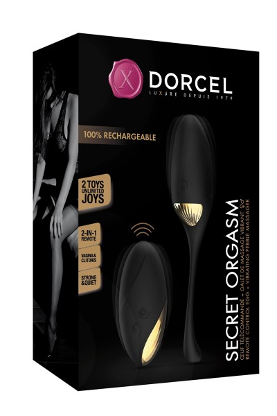 Sextoy 2 en 1 Secret Orgasm - Dorcel