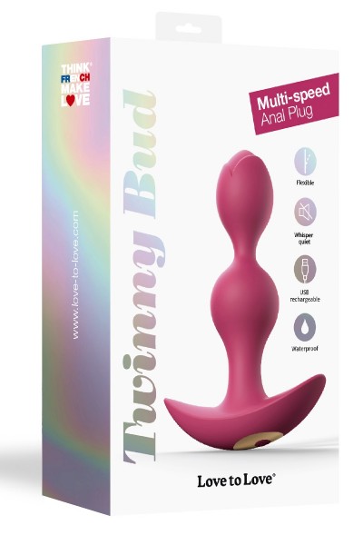 Plug anal vibrant Twinny Bud prune