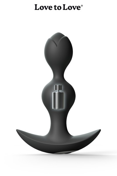 Plug anal vibrant Twinny Bud noir