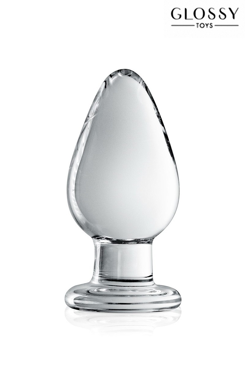 Plug anal verre Glossy Toys n° 25 Clear