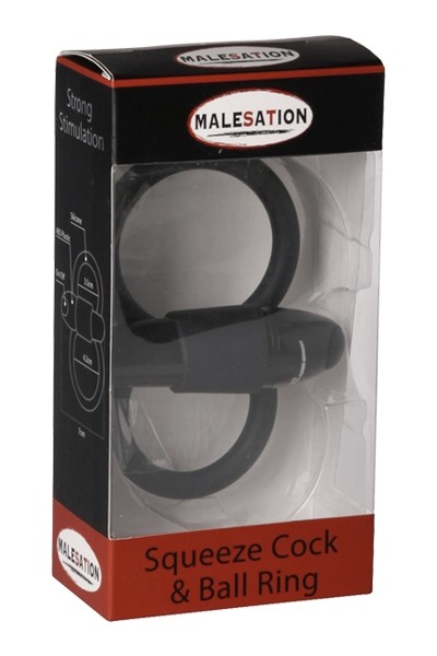 Squeeze Cock & Ball Ring - Malesation