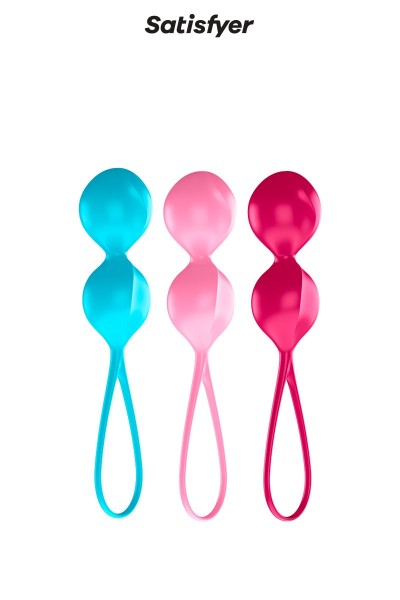 Set de 3 boules de Geisha V Balls - Satisfyer