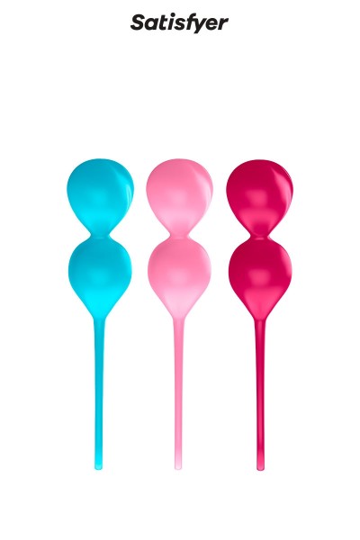 Set de 3 boules de Geisha V Balls - Satisfyer