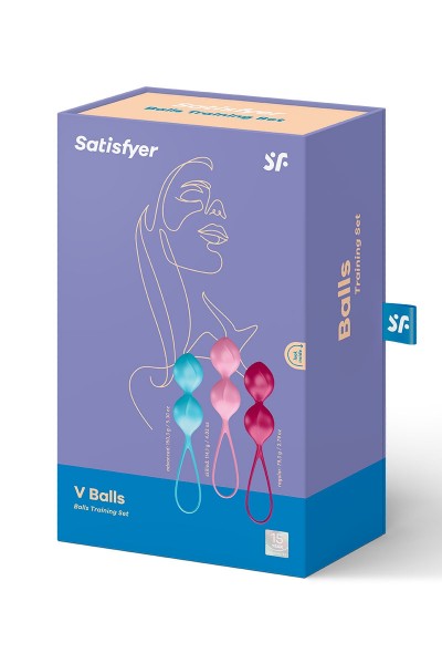 Set de 3 boules de Geisha V Balls - Satisfyer