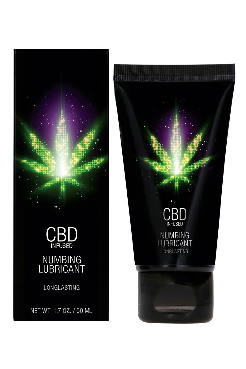 Lubrifiant retardant eau et CBD 50ml