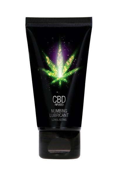 Lubrifiant retardant eau et CBD 50ml