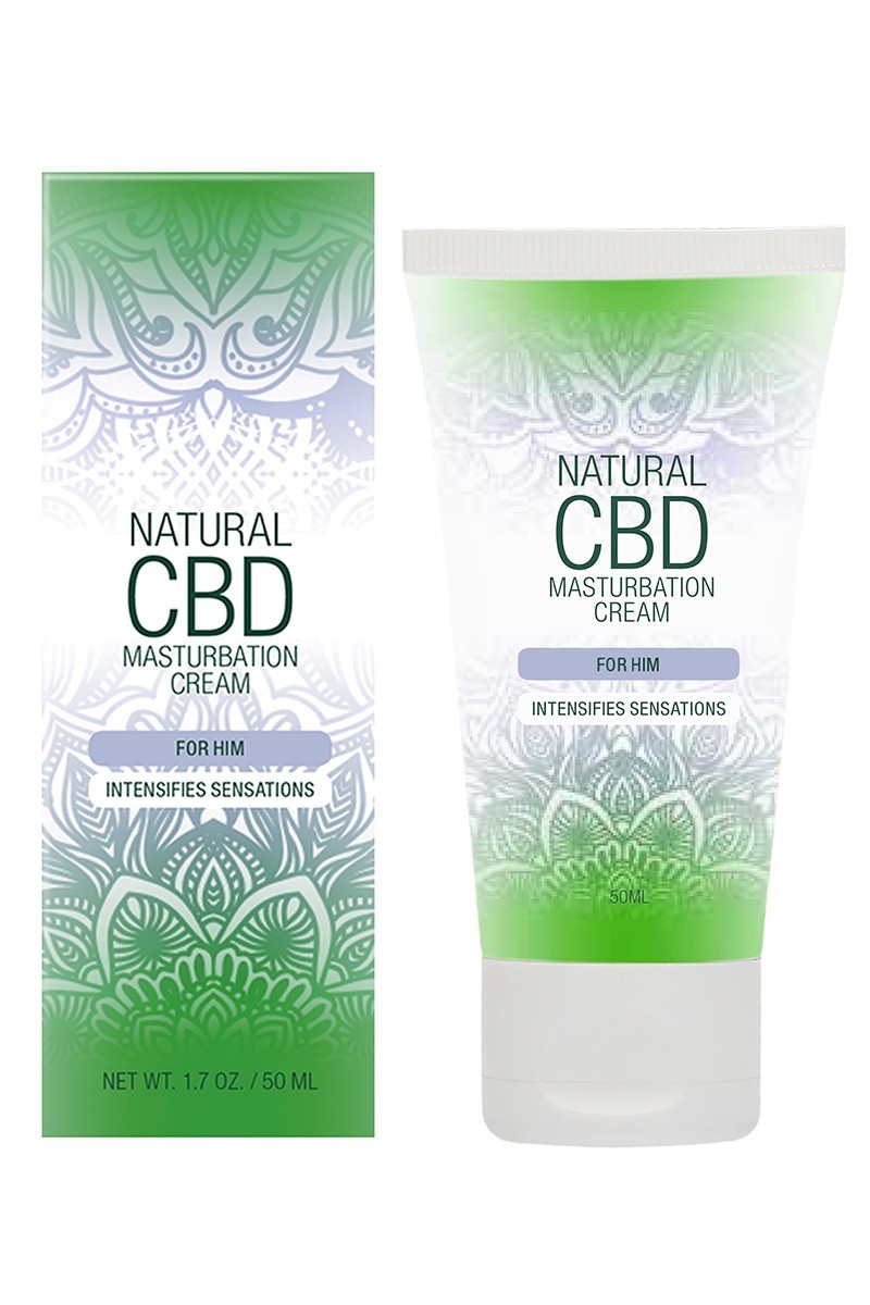 Crème de masturbation Homme - Natural CBD