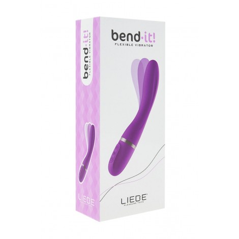 Vibromasseur flexible Bend It - violet