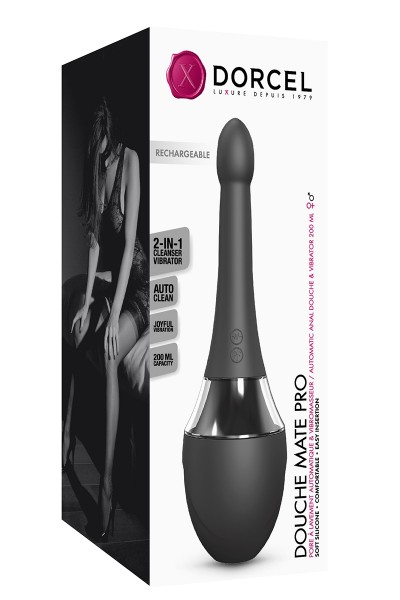 Poire anale vibrante Douche Mate Pro - Dorcel