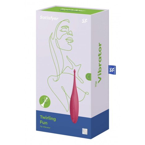 Stimulateur Twirling Fun rouge - Satisfyer