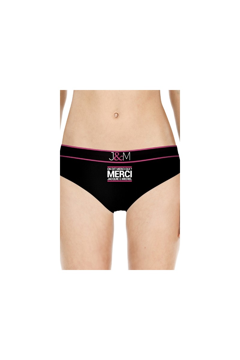 Boxer femme J&M noir