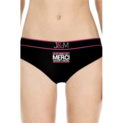 Boxer femme J&M noir