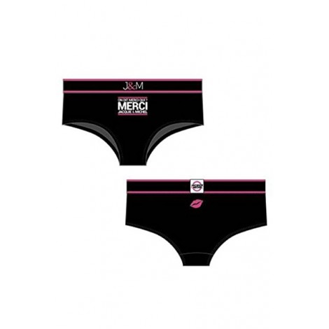 Boxer femme J&M noir