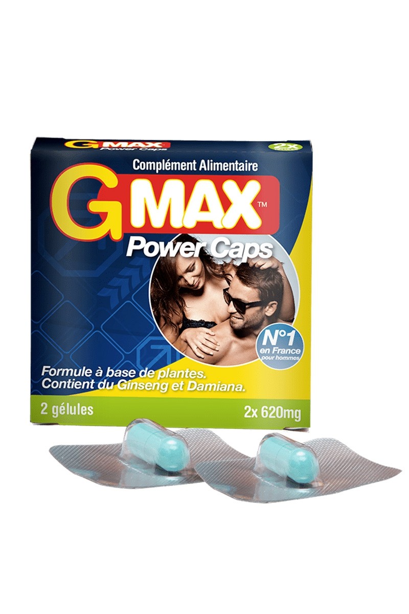 G-Max Power Caps Homme (2 gélules)