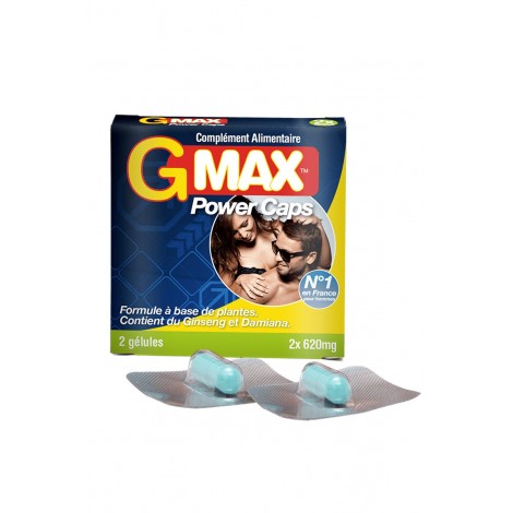 G-Max Power Caps Homme (2 gélules)