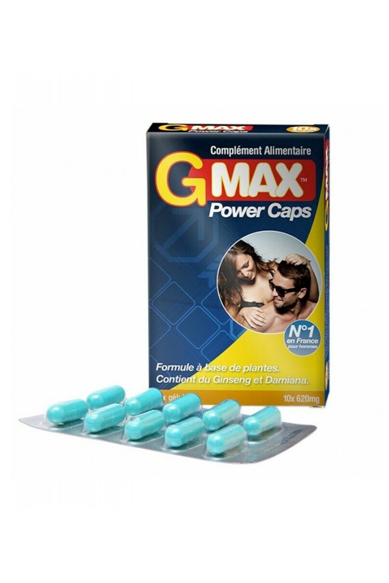 G-Max Power Caps Homme (10 gélules)