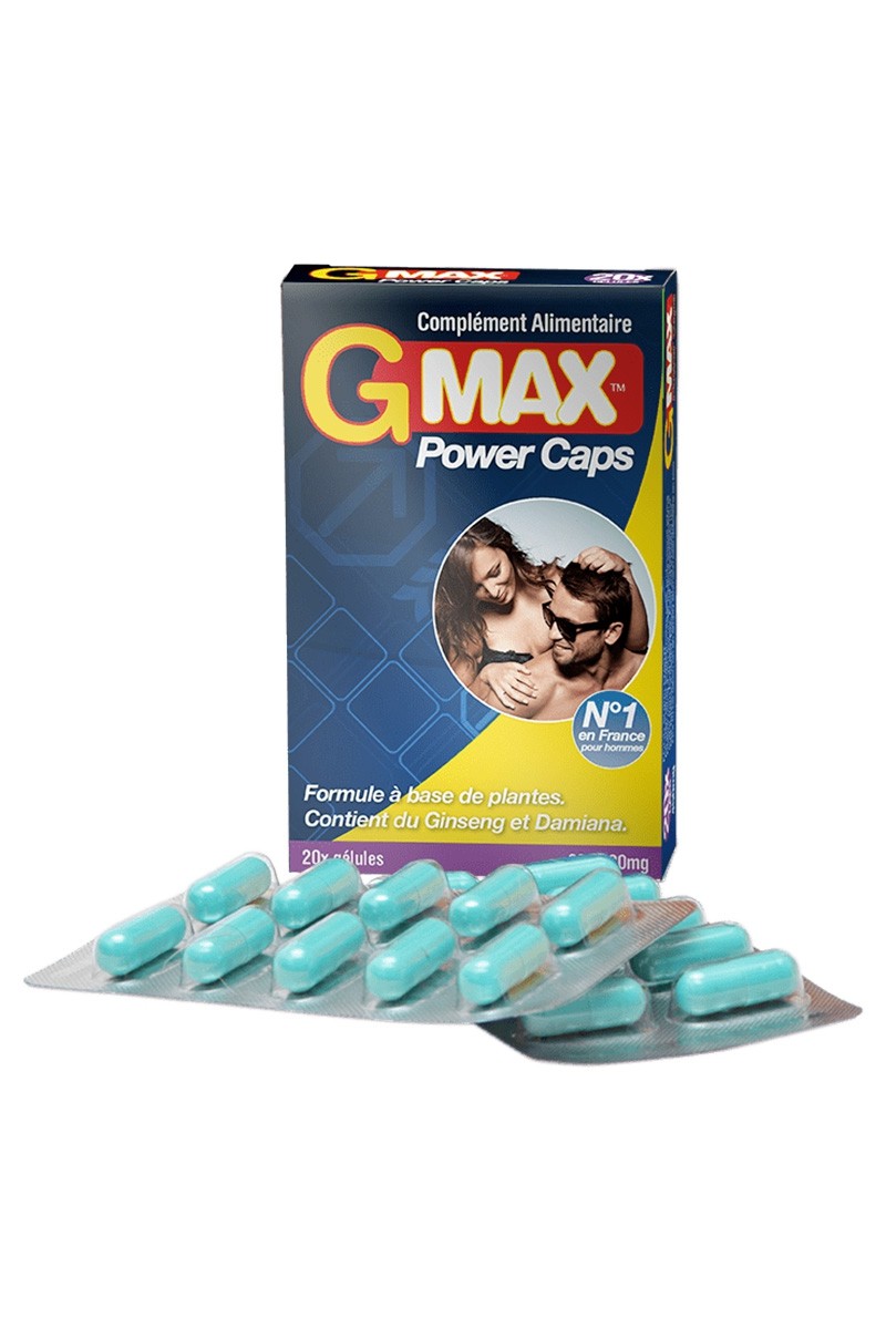 G-Max Power Caps Homme (20 gélules)