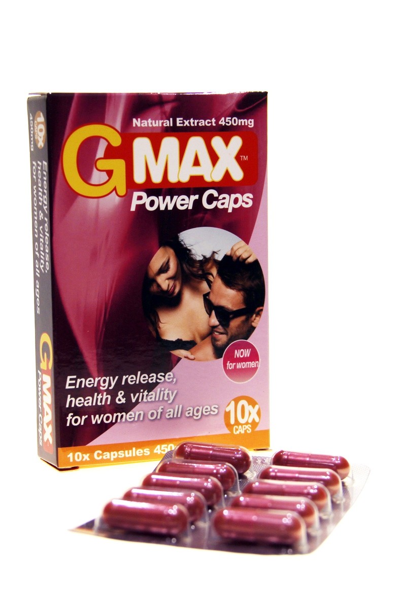 G-Max Power Caps Femme (10 gélules)