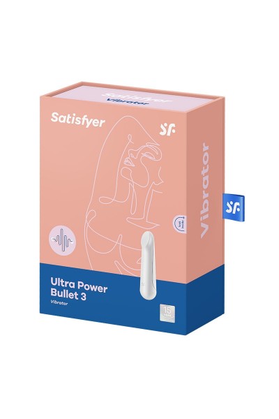 Ultra power bullet 3 blanc - Satisfyer