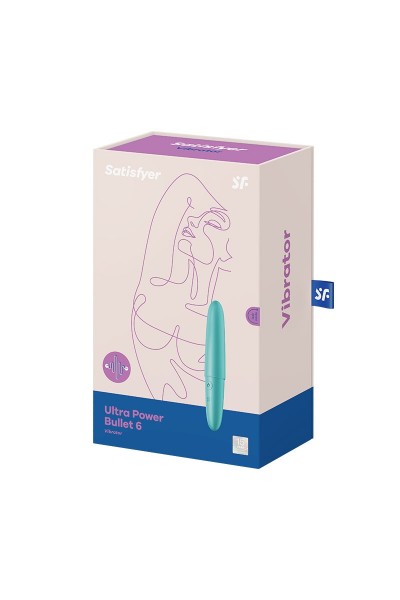 Ultra power bullet 6 turquoise - Satisfyer