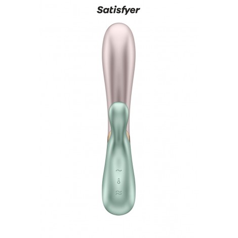 Rabbit chauffant Hot Lover menthe beige - Satisfyer